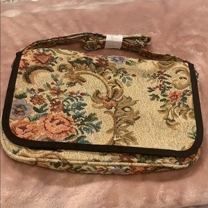 Floral Tapestry Handbag